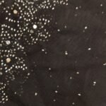 شيله منقده اصليه - اللون فضي