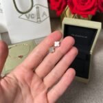 أقراط أذن ذهب اصفر عيار 18