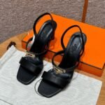 HERMES GLAMOUR 75 SANDALHeel high :7.5