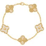 سوار ذهب أصفر 18 قيراط، الماس